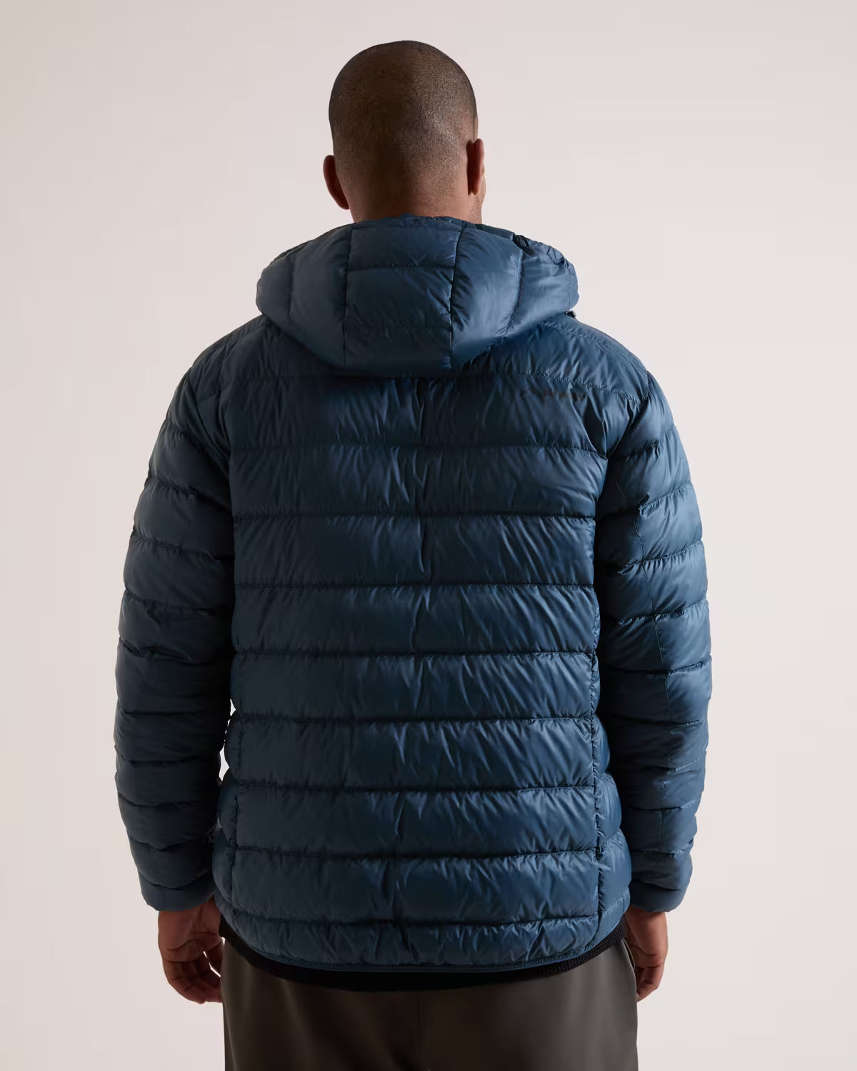 K-WAY Men’s Logan Down Hooded Puffer Jacket