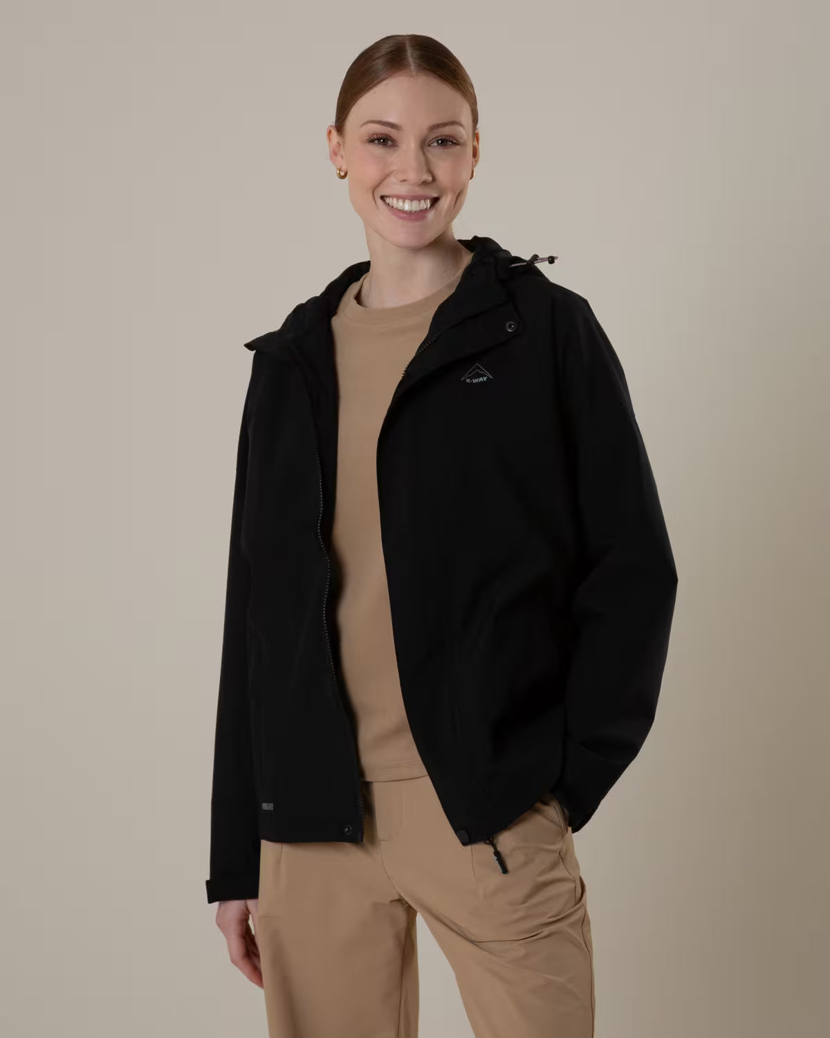 K-Way Women's Cloudburst Waterproof Jacket