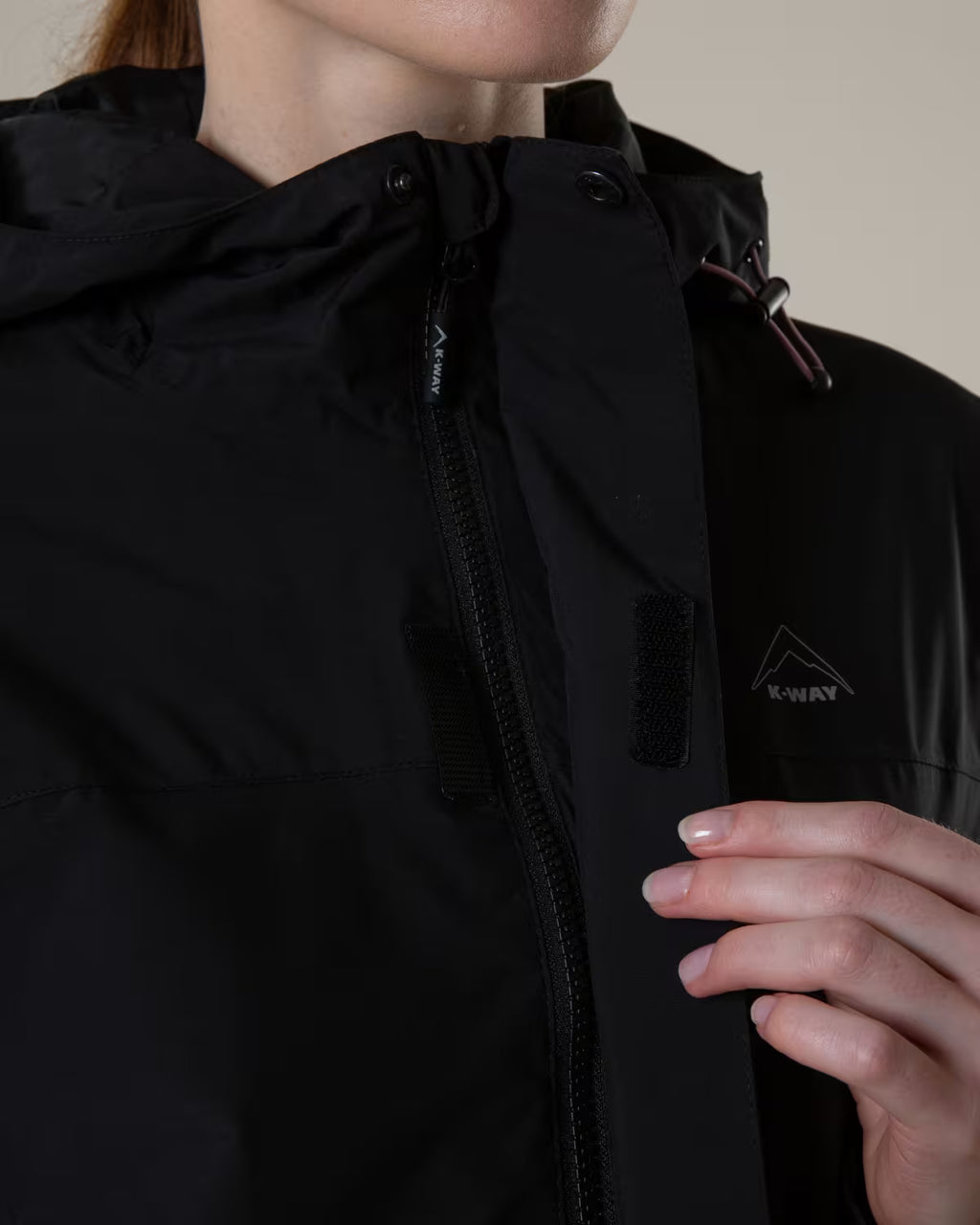 K-Way Women's Cloudburst Waterproof Jacket