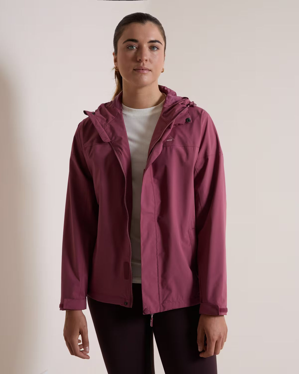 K-Way Women's Cloudburst Waterproof Jacket