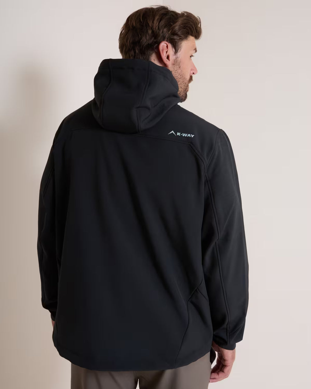 K-WAY Men's Aiden 2-Ply Softshell Jacket