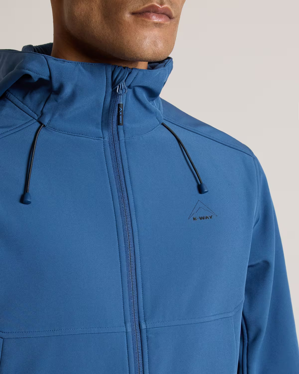 K-WAY Men's Aiden 2-Ply Softshell Jacket