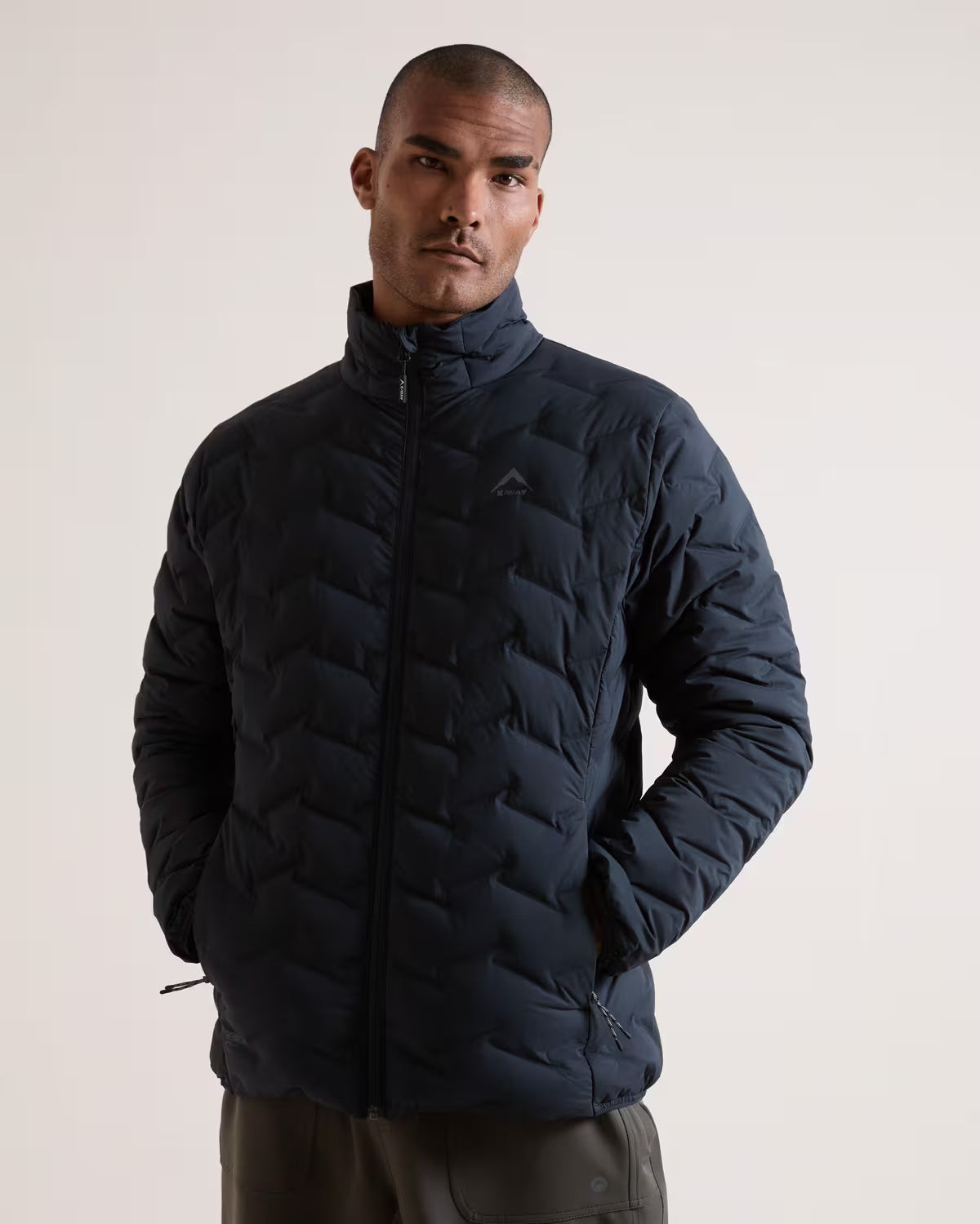K-WAY Men's Summit Welded Down Puffer Jacket