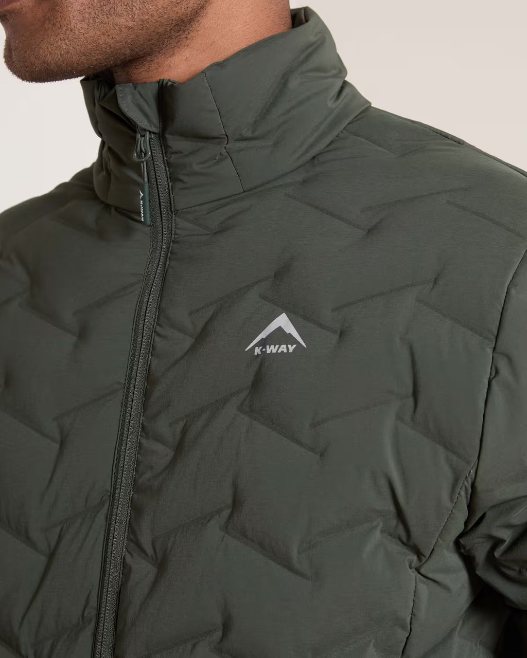 K-WAY Men's Summit Welded Down Puffer Jacket
