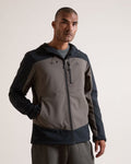 K-WAY Men's Wolf 3-Ply Hooded Softshell Jacket