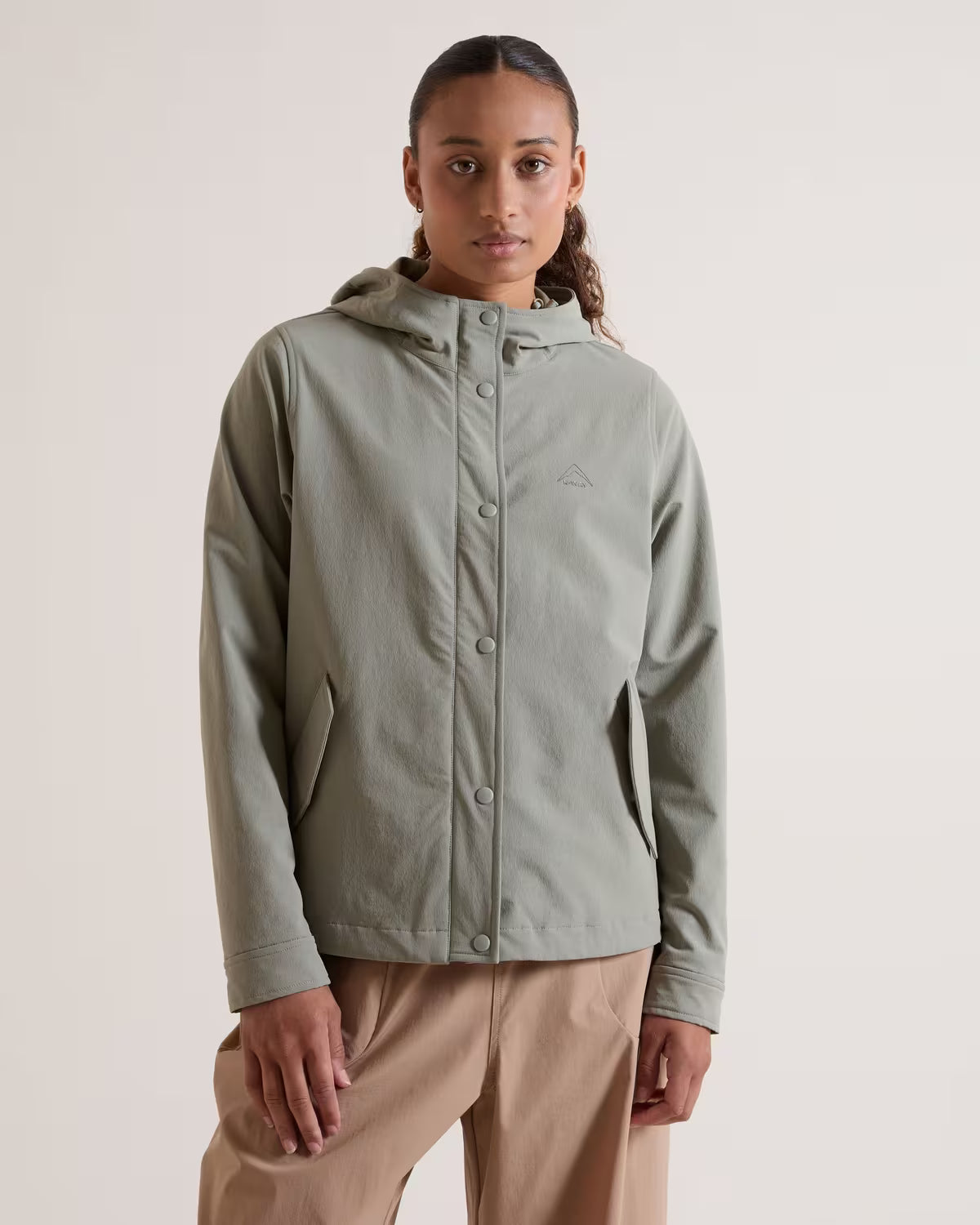 K-Way Women's Mizzel Softshell Windbreaker Jacket