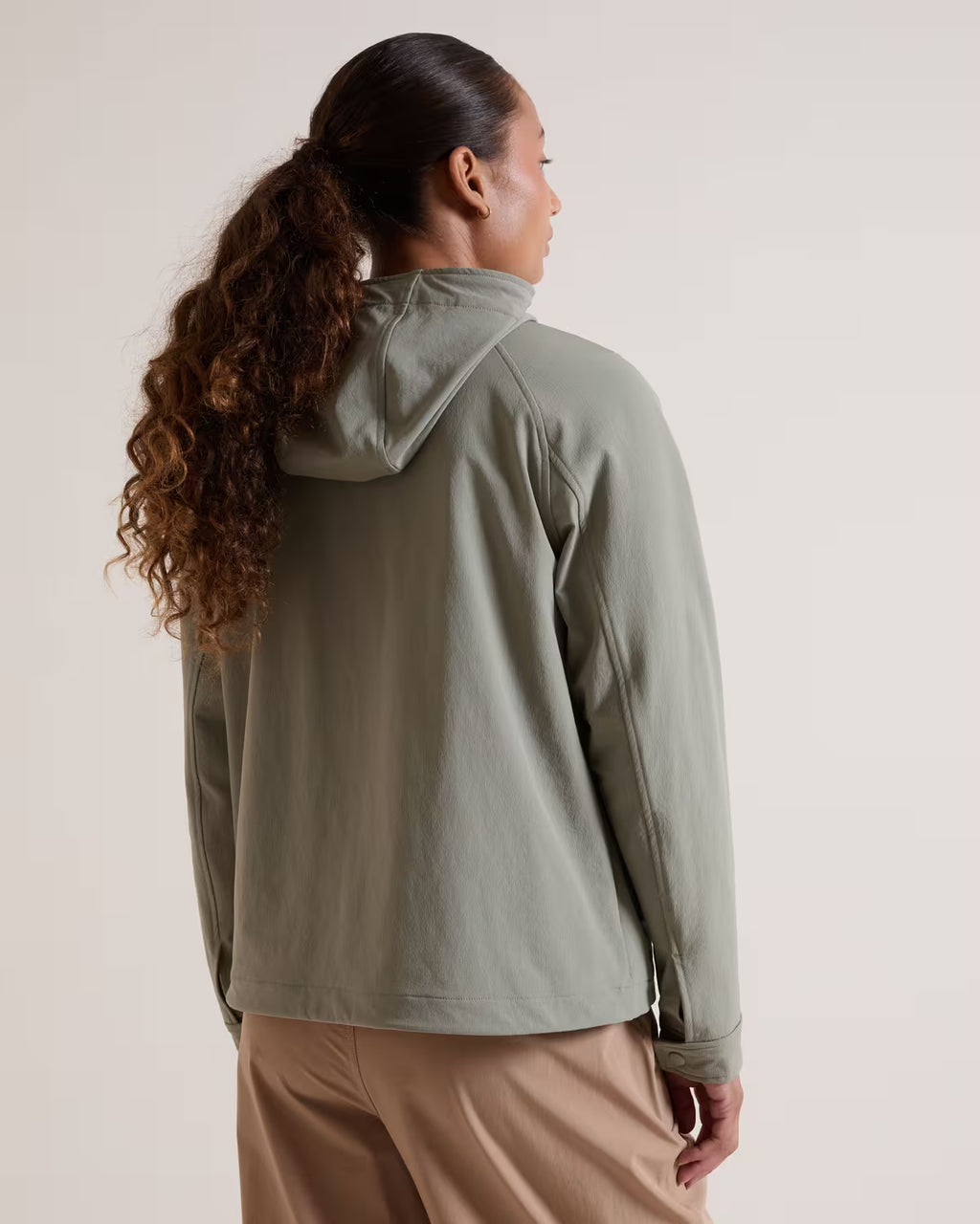 K-Way Women's Mizzel Softshell Windbreaker Jacket