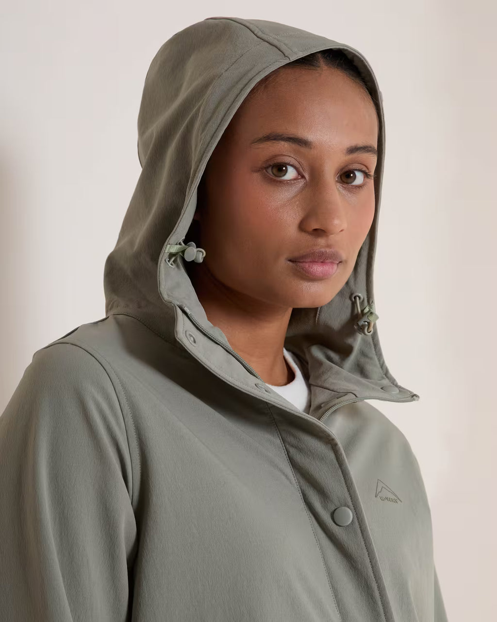 K-Way Women's Mizzel Softshell Windbreaker Jacket