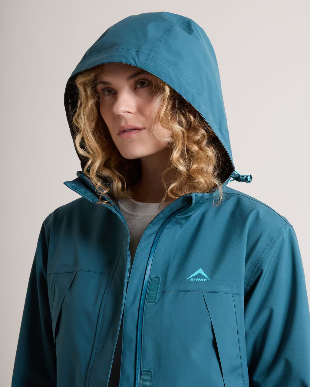K-WAY Women's Wild Trek Hiking Shell Jacket