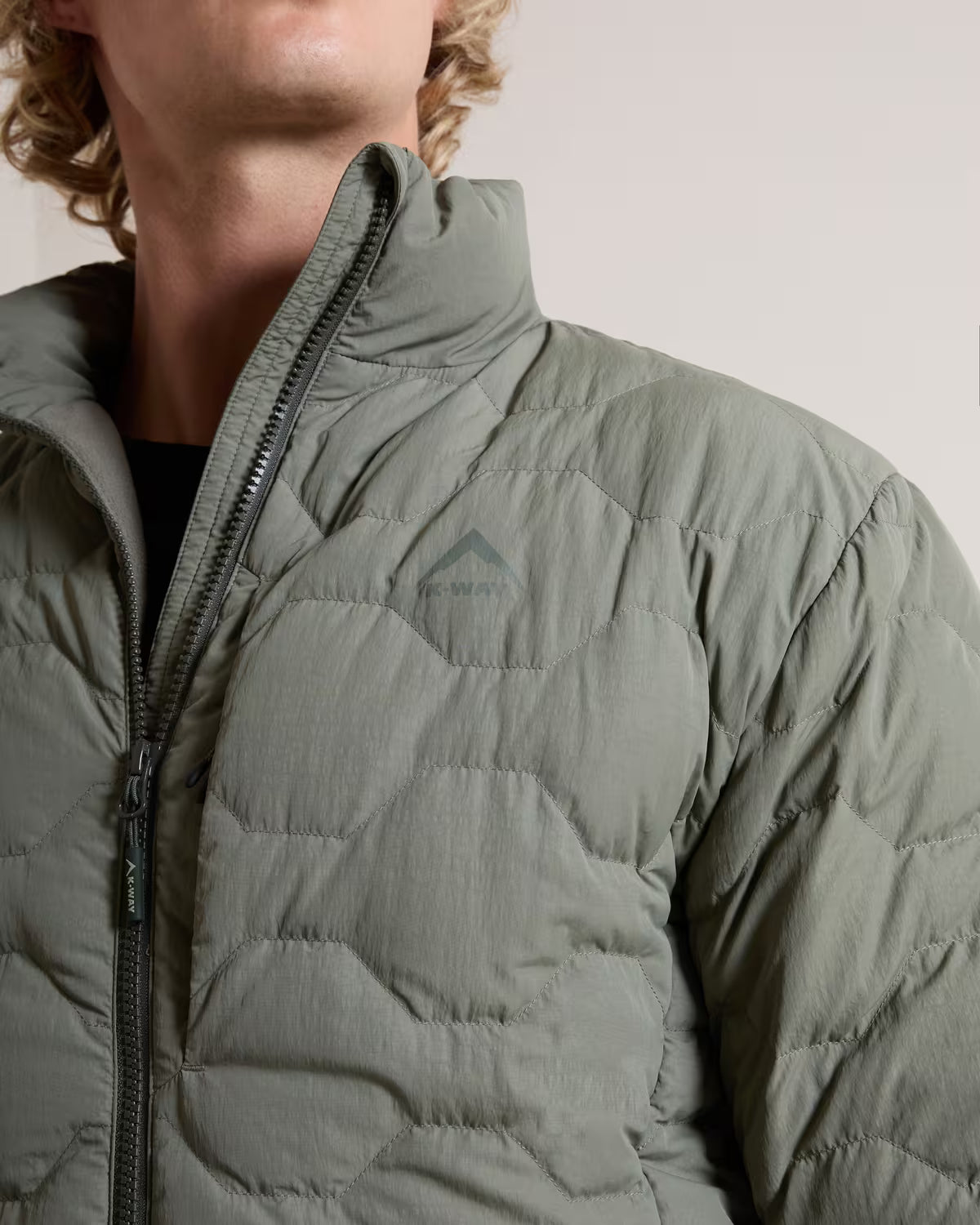 K-WAY Men's Angle Down Jacket