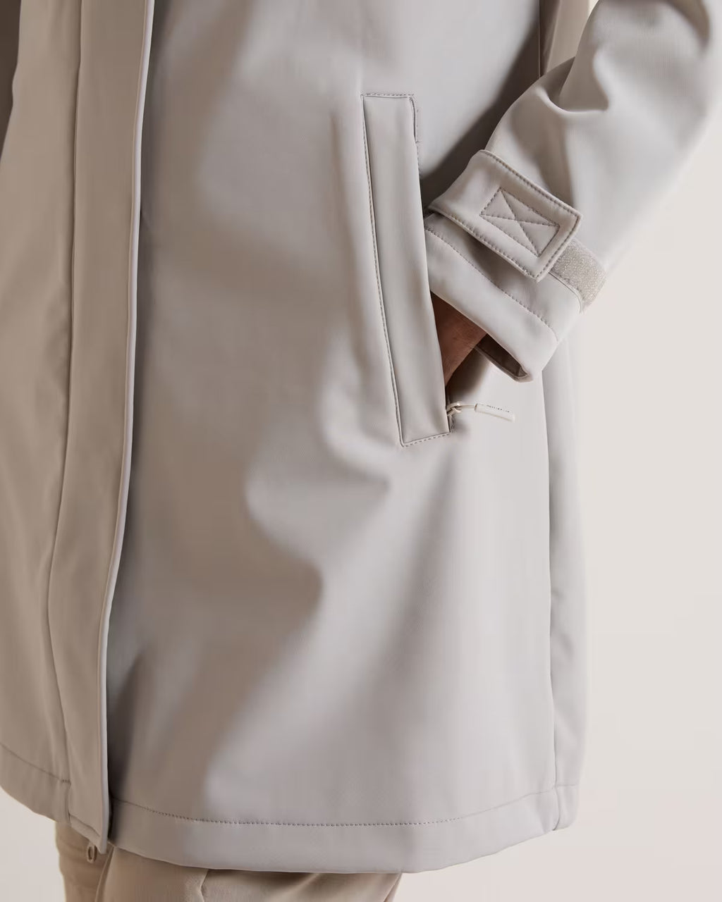 K-WAY Women's Squall Softshell Knee-Length Jacket