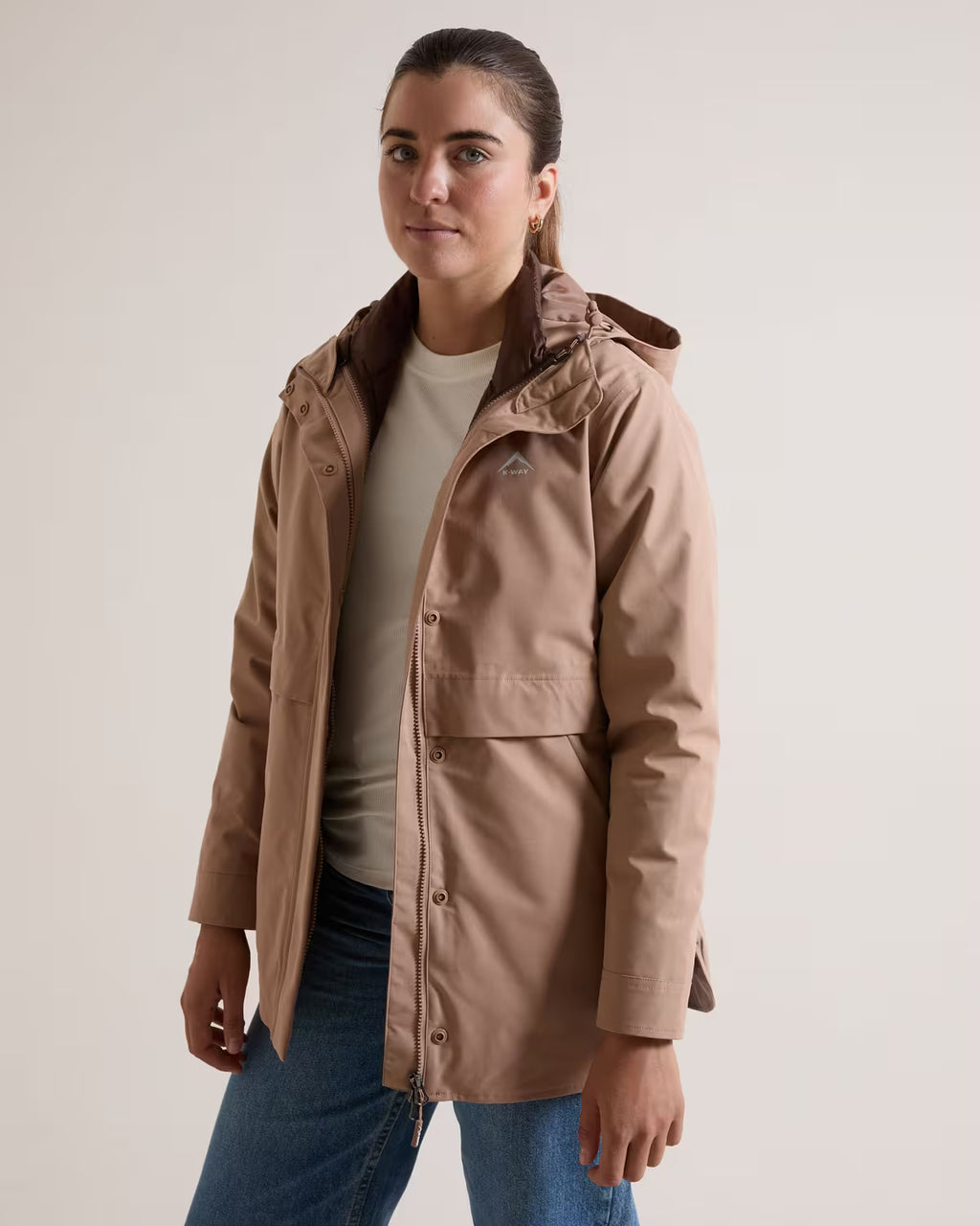 K-Way Women's Arbour 3-in-1 Jacket