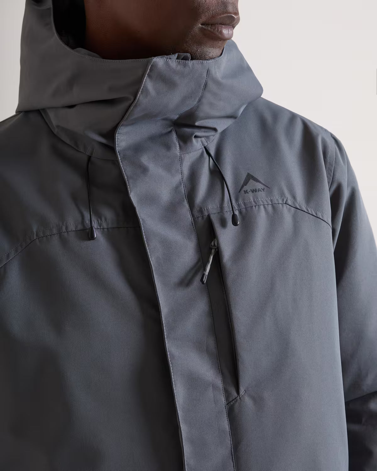 K-WAY Men's Revo Waterproof Shell Jacket