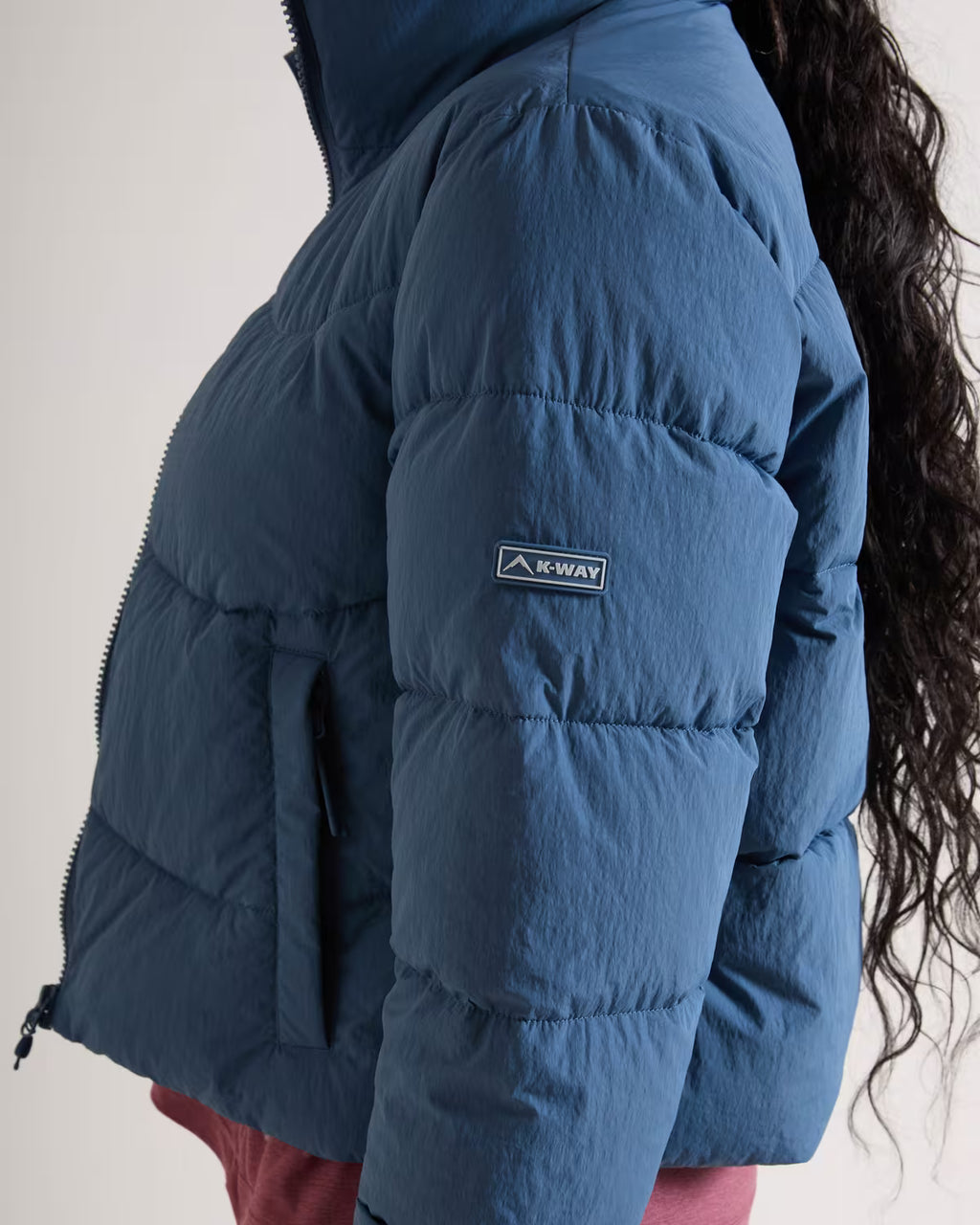 K-WAY Women's Jordaan Cropped Puffer Jacket