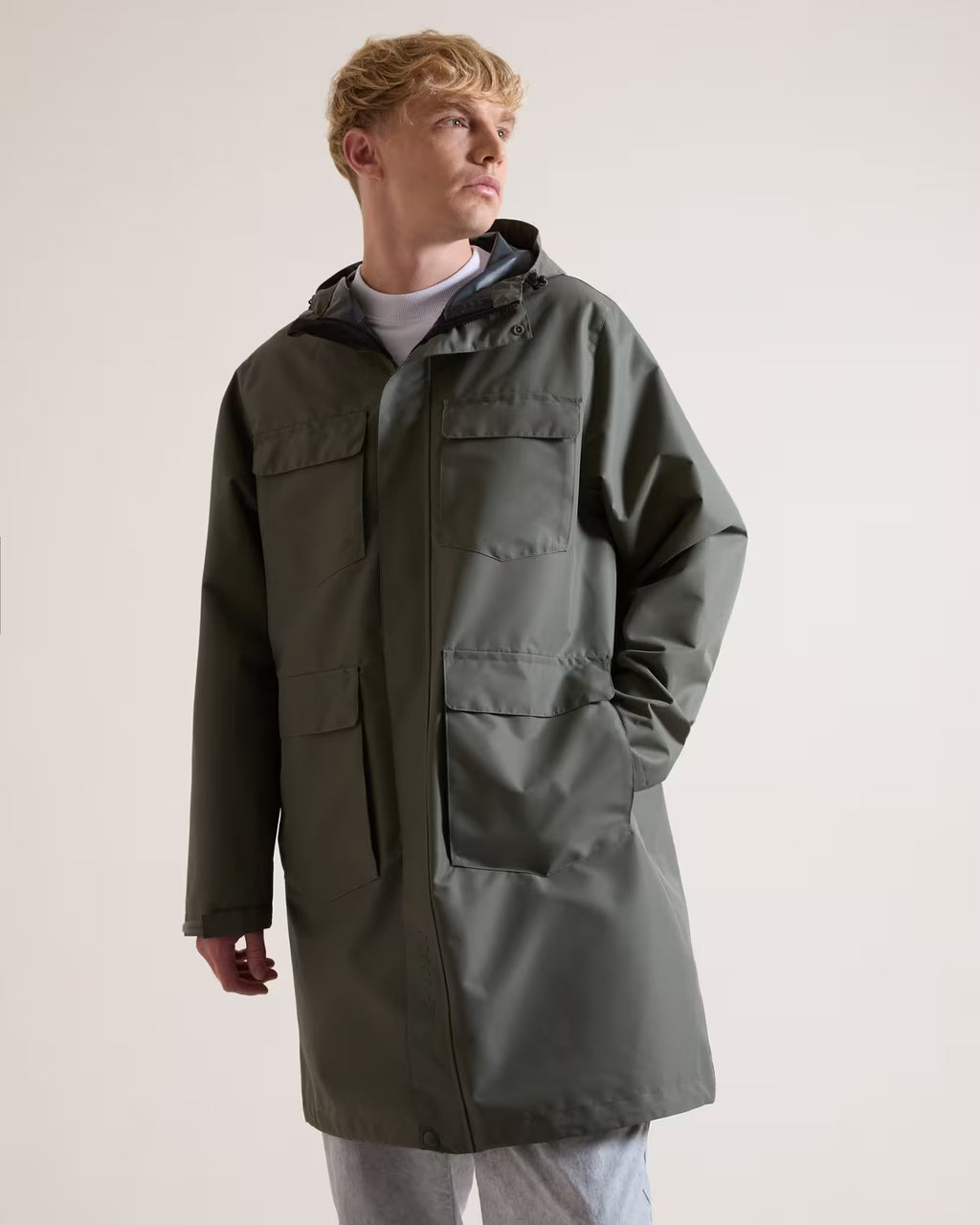K-WAY Men's Modder Longline Softshell Jacket
