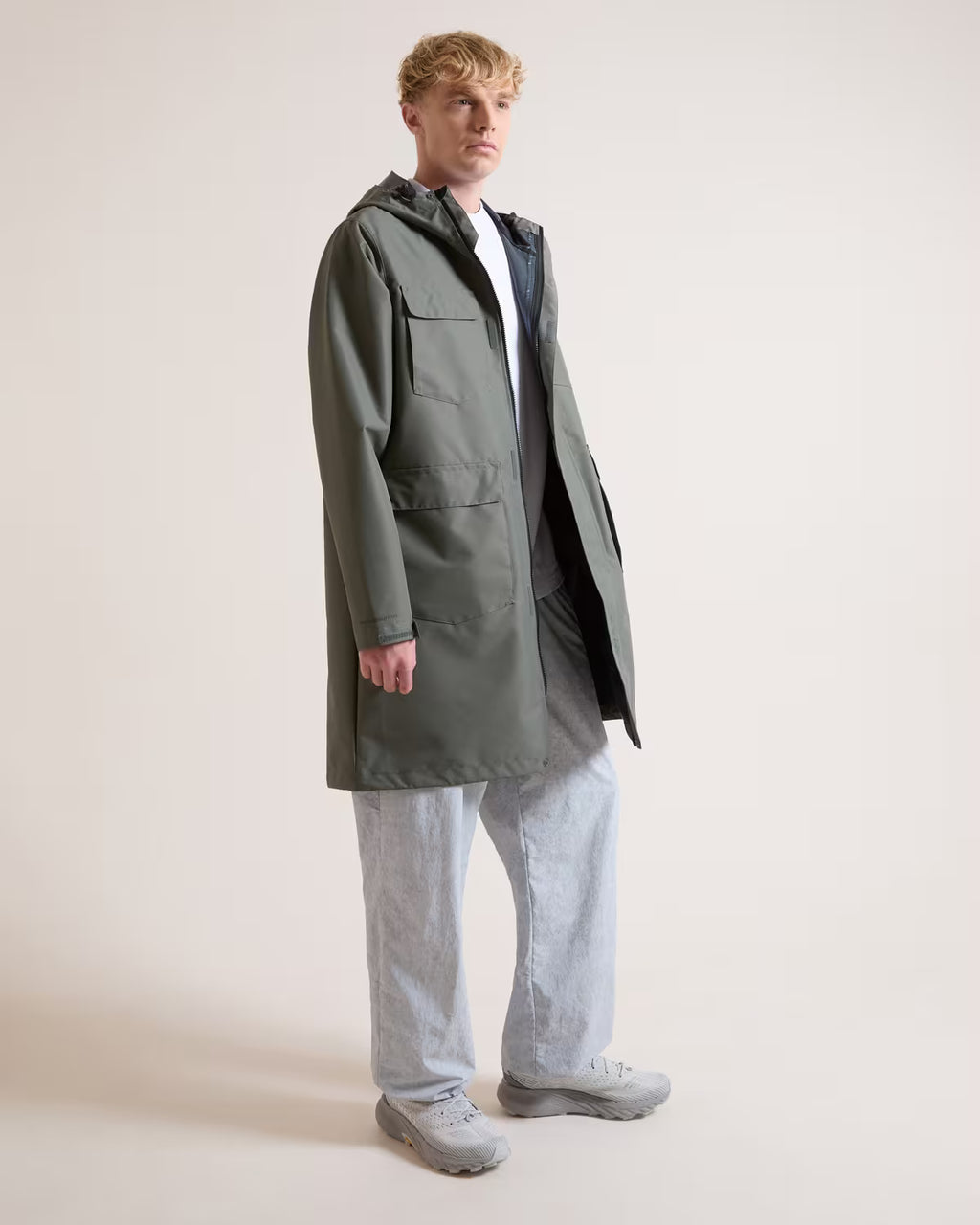 K-WAY Men's Modder Longline Softshell Jacket