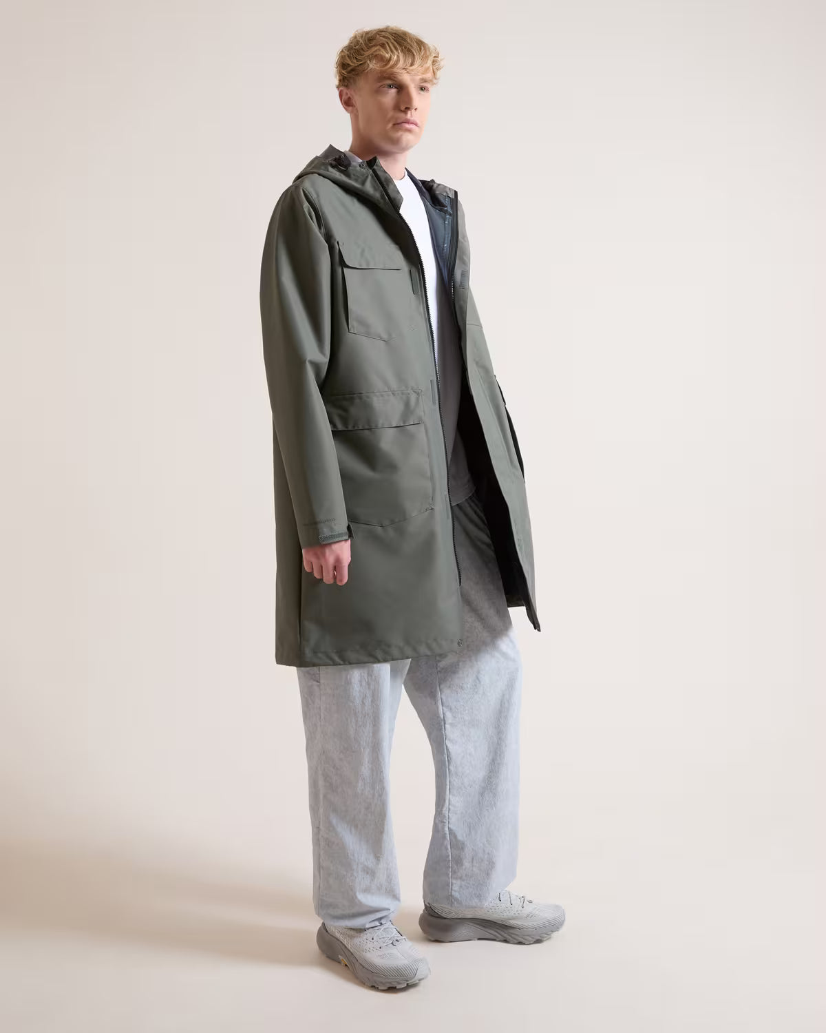 K-WAY Men's Modder Longline Softshell Jacket