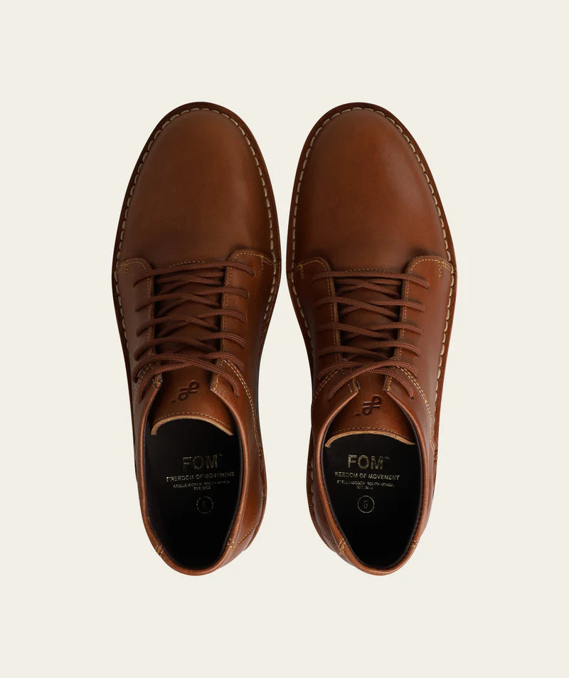 FOM Men's Vellies Standard - Saddle Tan