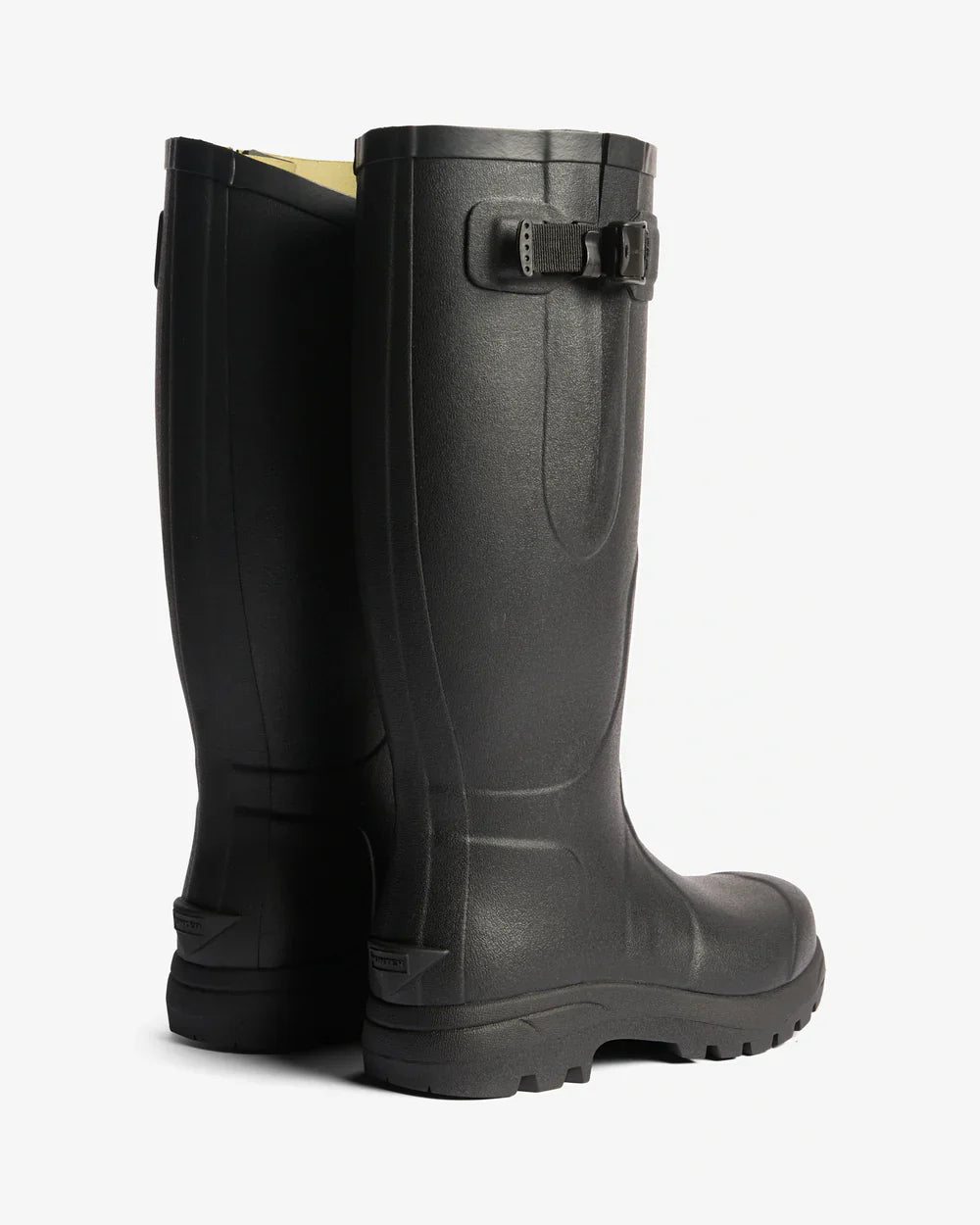 Hunter Unisex black balmoral mkii side adjustable wellington boot