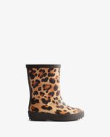 Hunter Original kids first (18 months-8 years) leopard print wellington boot