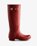 Hunter Women's military red original tall wellington boot