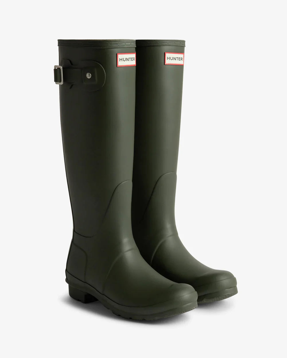 Hunter Women's dark olive original tall wellington boot