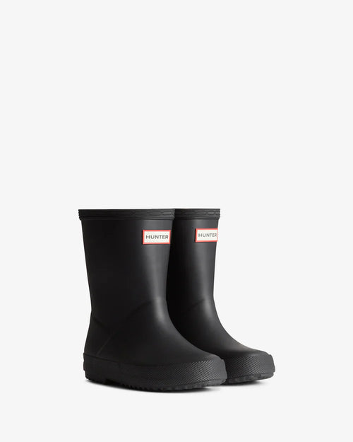 Hunter Original kids first (18 months-8 years) black wellington boot