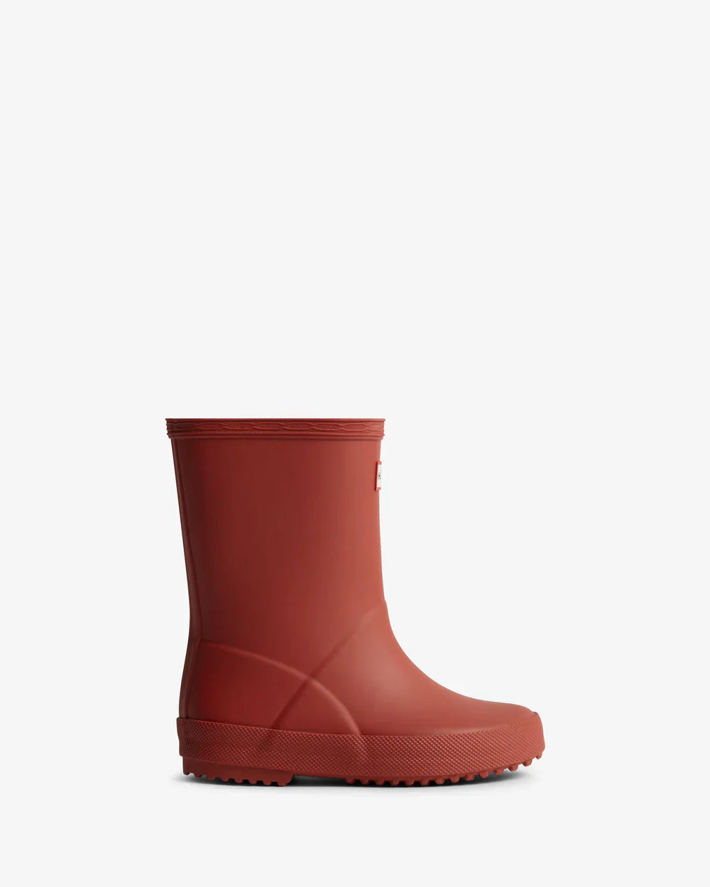 Hunter Original kids first (18 months-8 years) military red wellington boot
