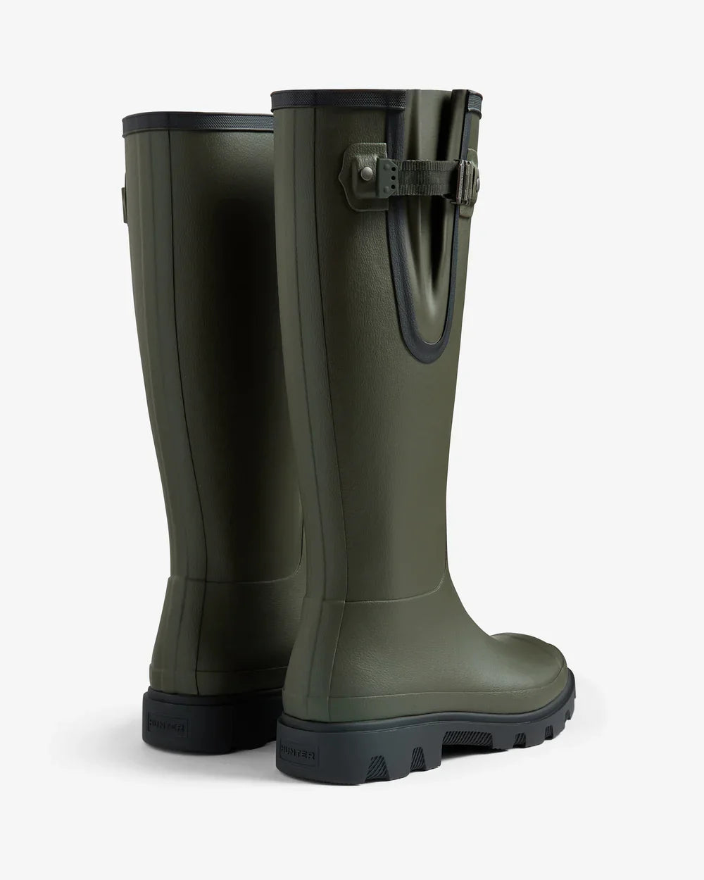 Hunter Unisex field downpour adjustable wellington boot