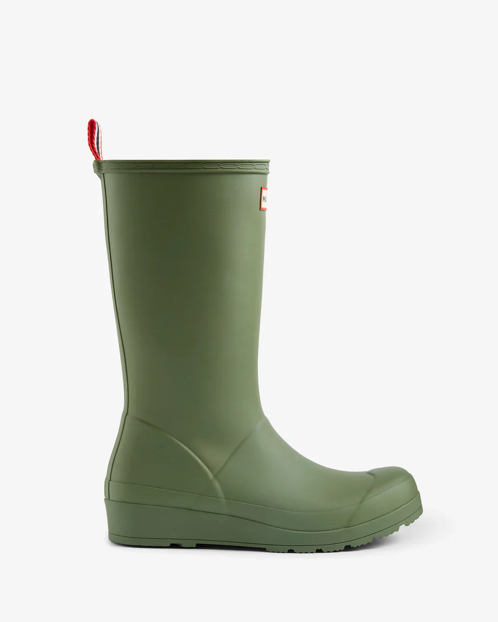 Hunter Women's lichen green play tall wellington boot